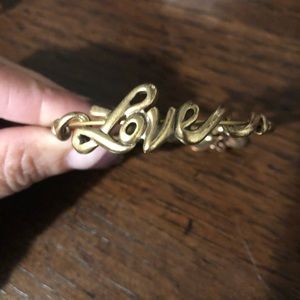 Alex n Ani love wrapped beaded bracelet